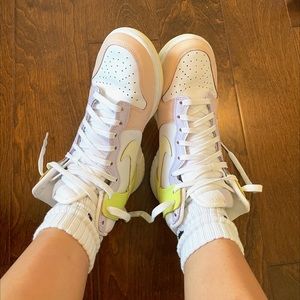 Nike dunk high cashmere